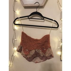 American Eagle Bohemian Style Tube Top